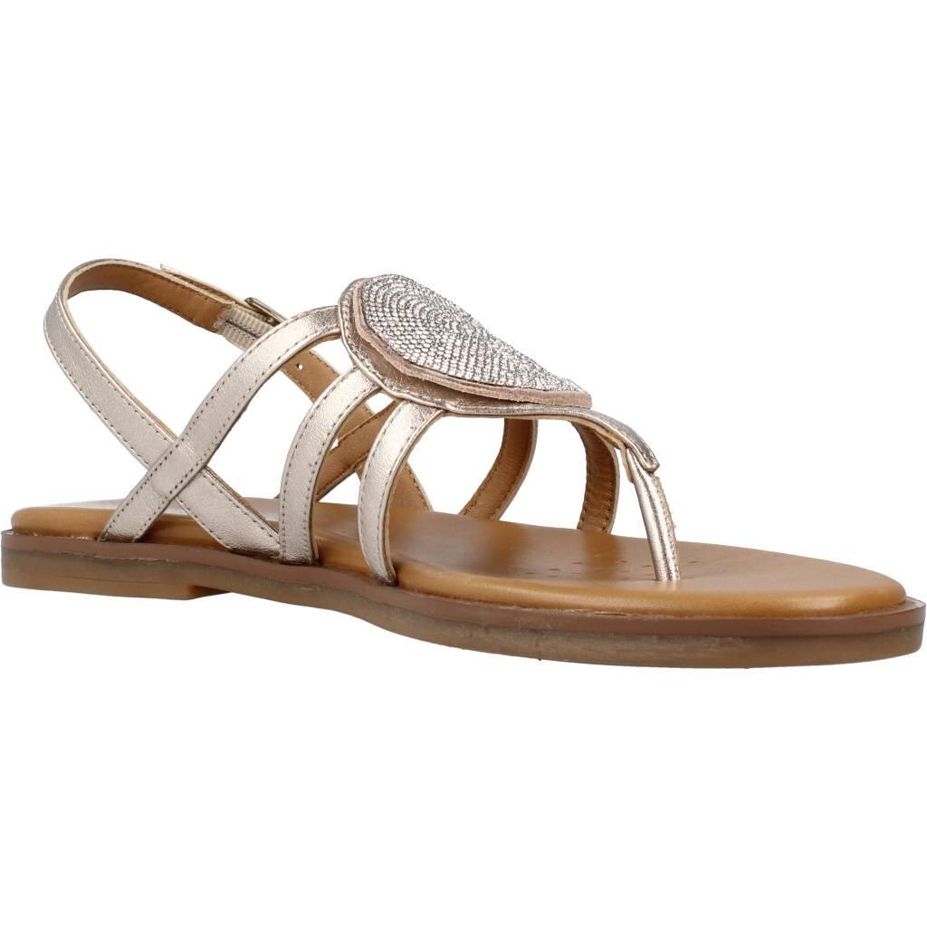 Sandales Geox Modèle D Naileen H Couleur D´or 5/5
