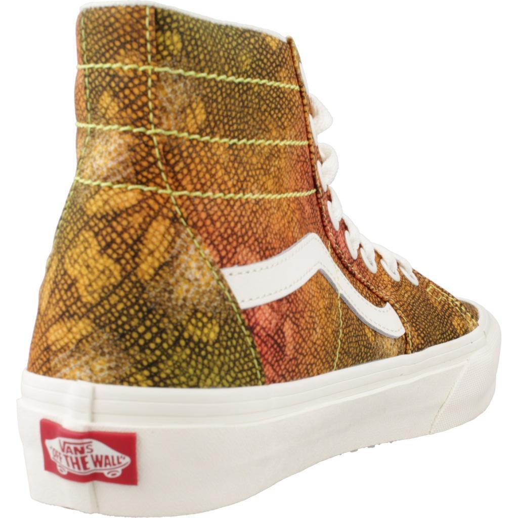 Ténis Vans Modelo Sk8-hi Cor Laranja 3/5