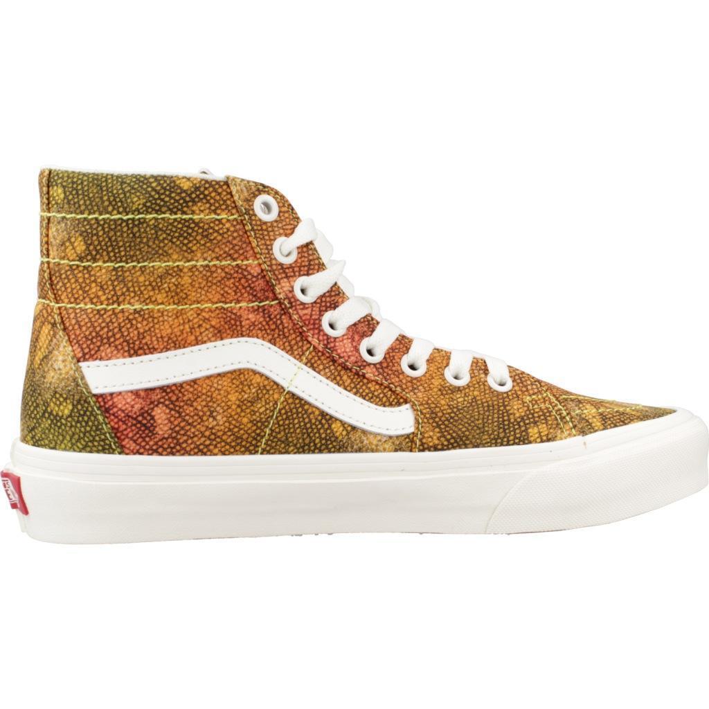 Ténis Vans Modelo Sk8-hi Cor Laranja 4/5