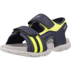 Sandales Geox Modèle B Sandal Flaffee Boy Couleur Bleu