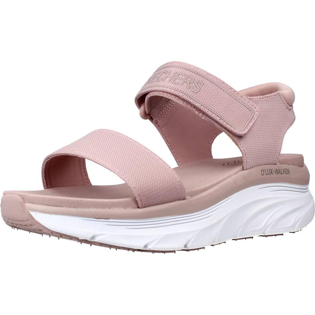 Sandals Skechers D'lux Walker - New B, Pink, Women
