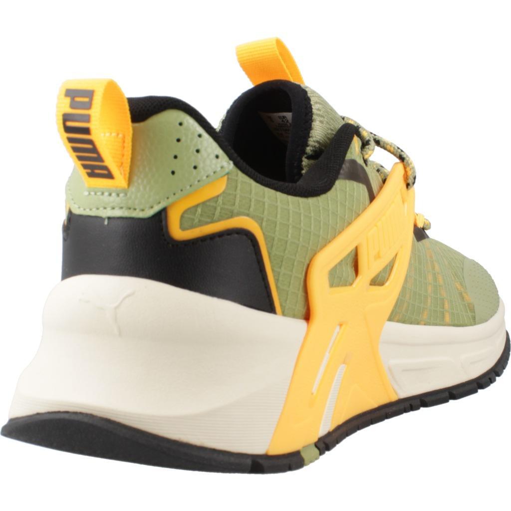Baskets Puma Modèle Pacer + Trail Couleur Vert 3/5