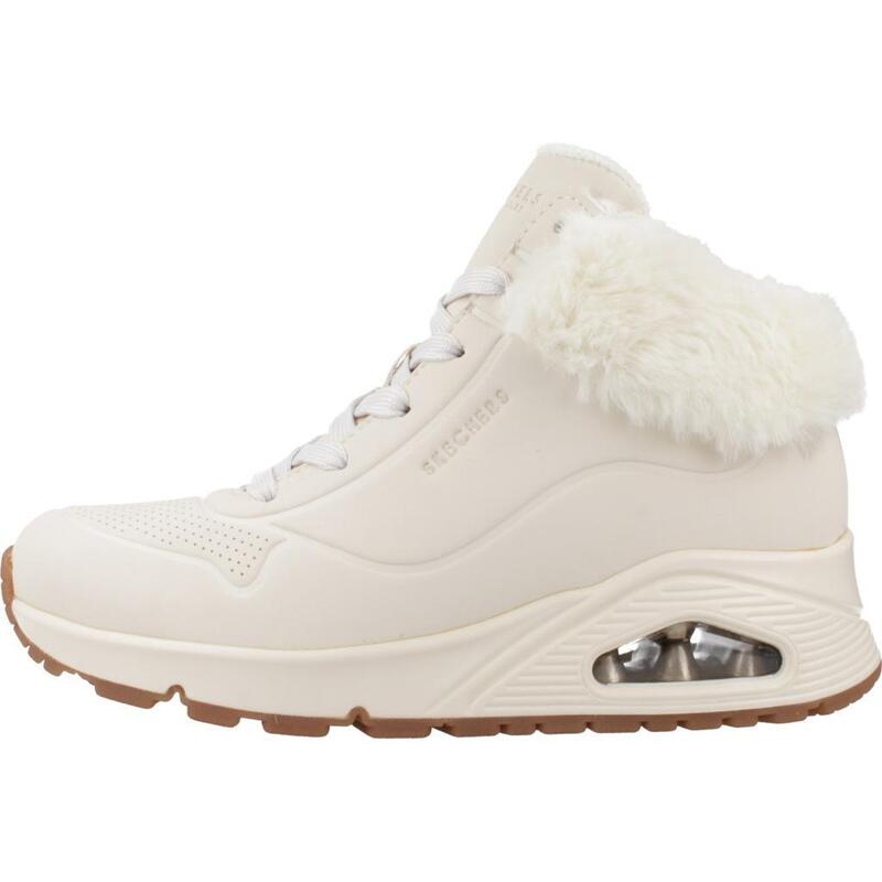 Cizme Skechers Model Uno-fall Air Culoare Alb