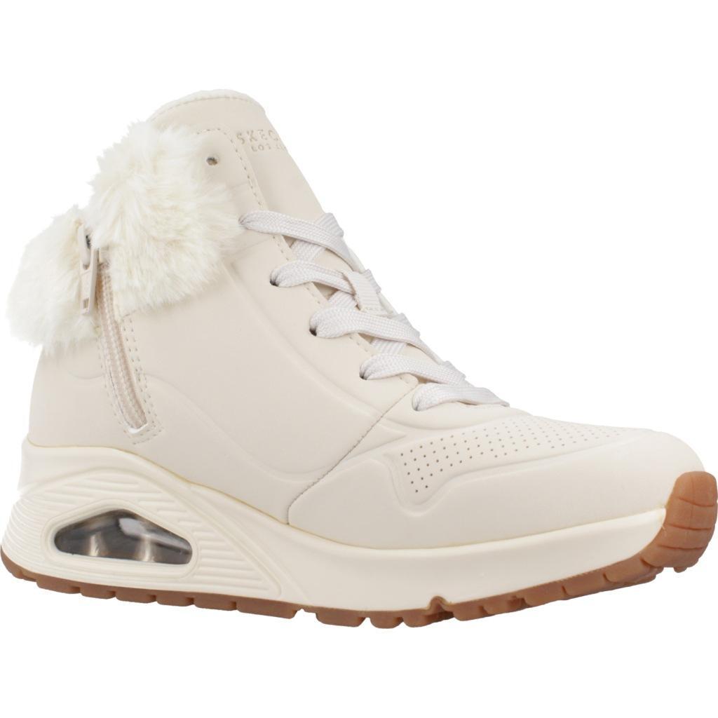 Botas Skechers Modelo Uno-fall Air Cor Branco 5/5