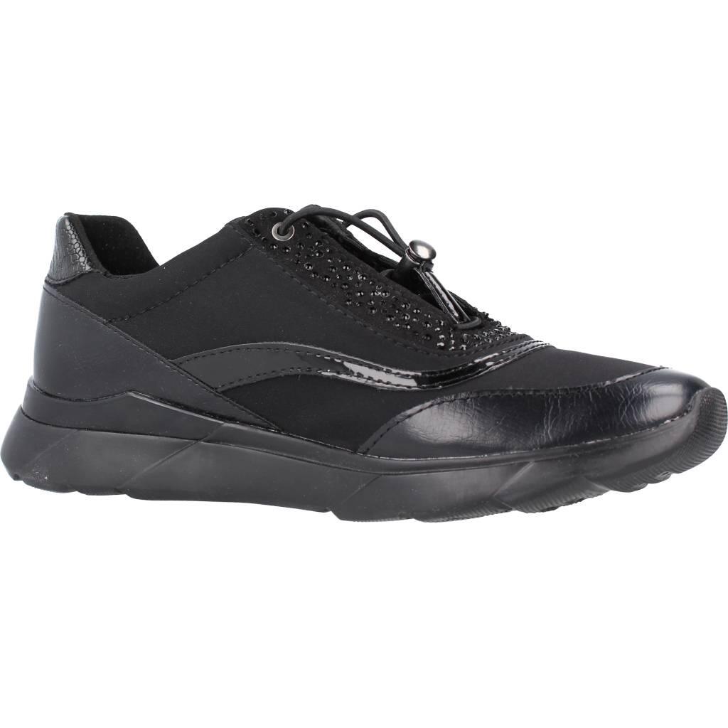 Baskets Geox Modèle D Hiver C Couleur Noir 5/5