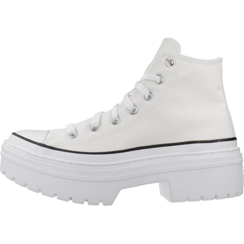 Tenisi femei Converse Con Buty Chuck Taylor As Lugged Heel, Alb