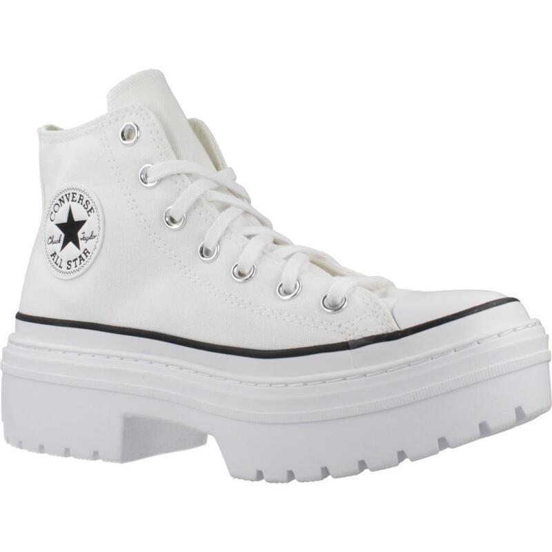 Tenisi femei Converse Con Buty Chuck Taylor As Lugged Heel, Alb