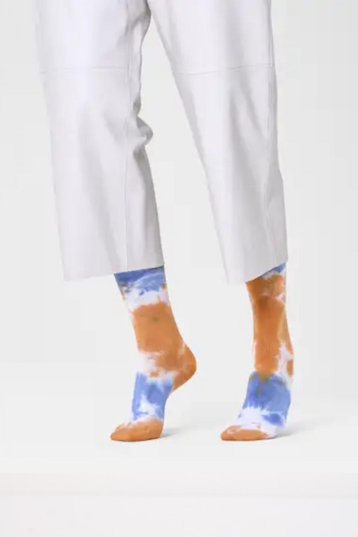 Meias Happy Socks Modelo Tie-dye Cor Multicolorido 5/5
