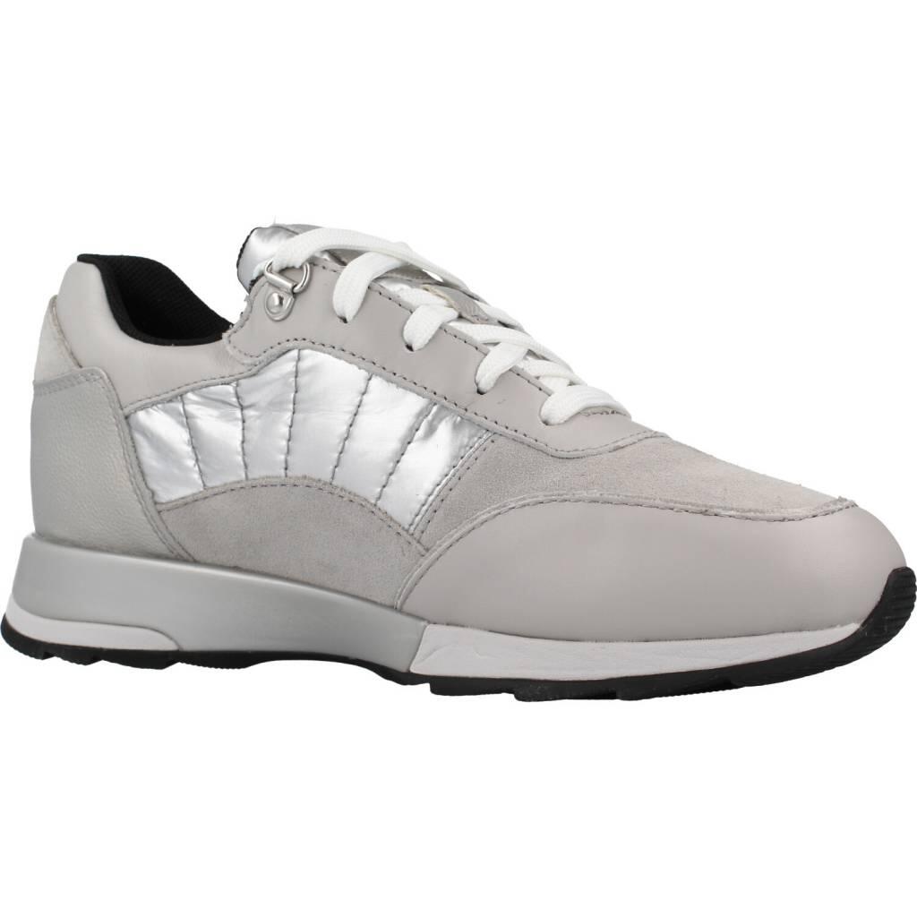 Baskets Geox Modèle D New Aneko B Abx Couleur Argent 5/5