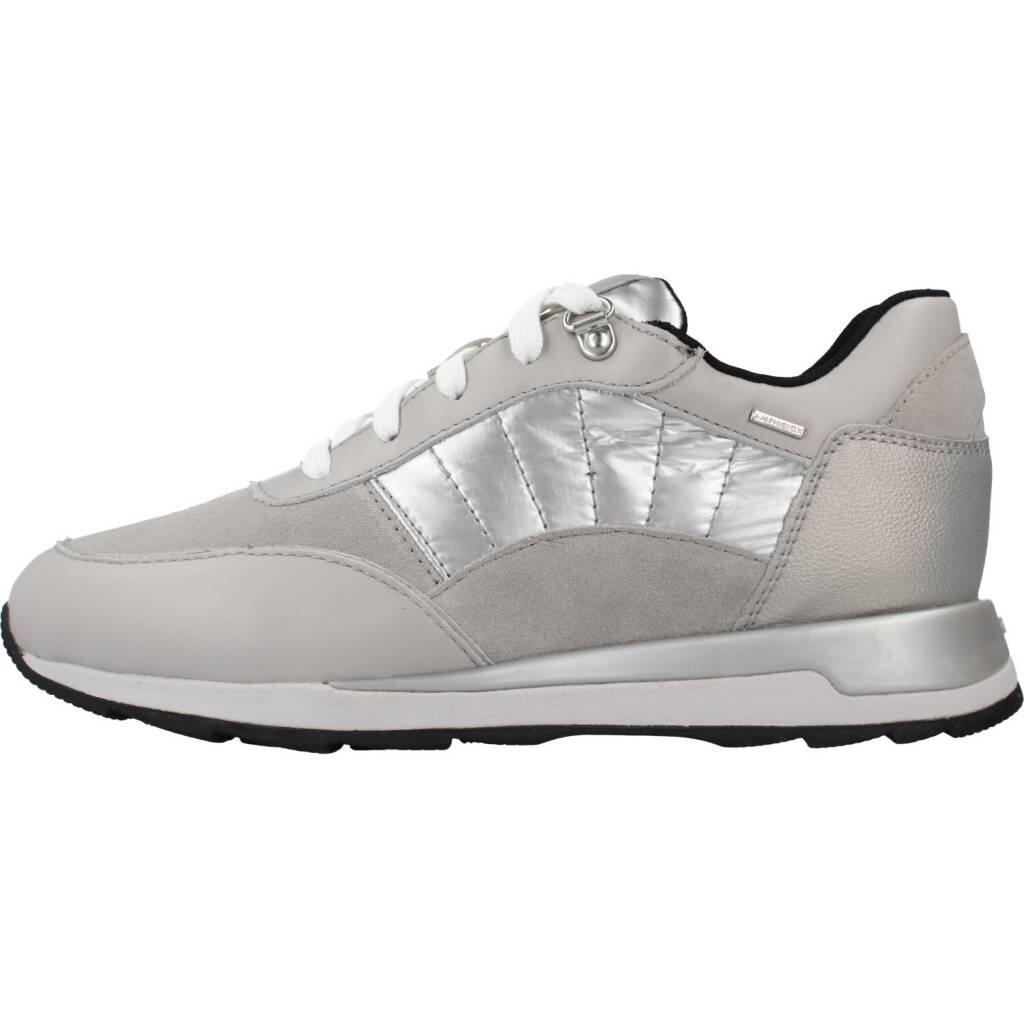 Baskets Geox Modèle D New Aneko B Abx Couleur Argent 2/5