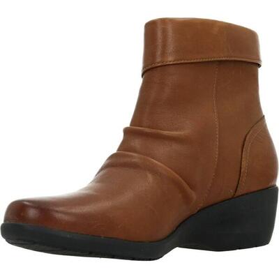 Botines Mujer Clarks 26152563c Marron Claro