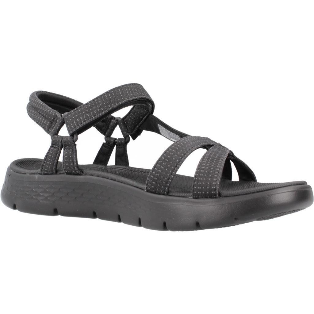 Sandali Bassi Donna Skechers  Nero 5/5