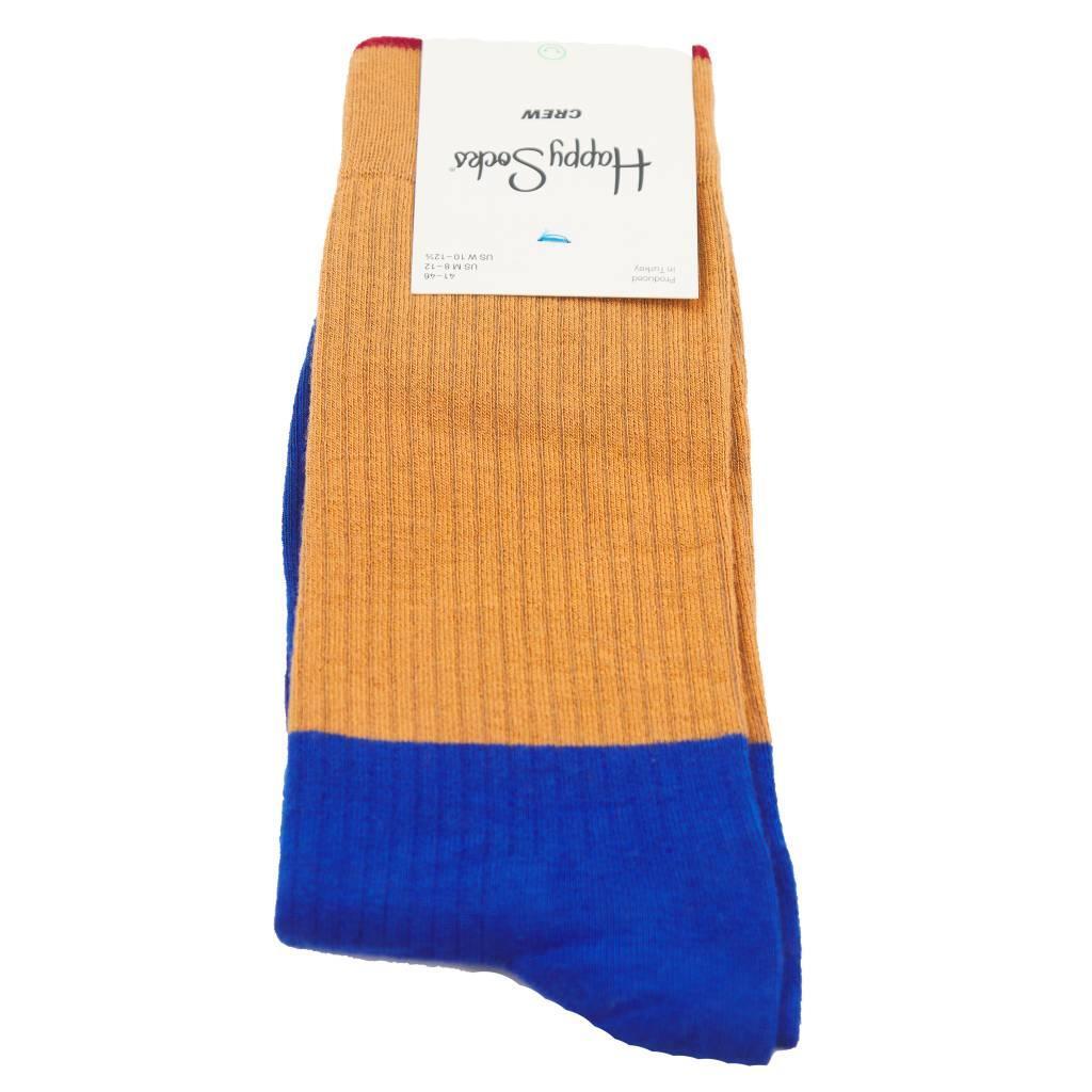 Calzini Happy Socks Modello I Am Blocked Colore Blu 1/5