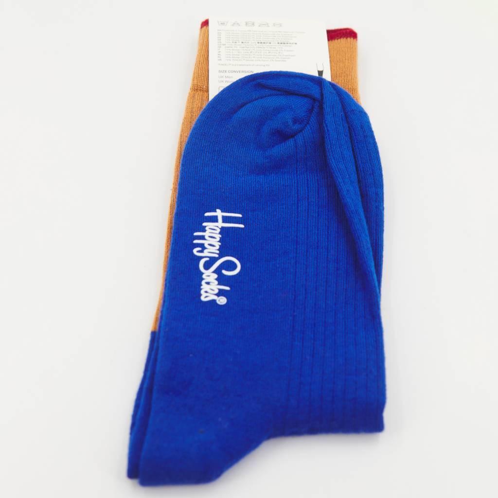 Calzini Happy Socks Modello I Am Blocked Colore Blu 2/5