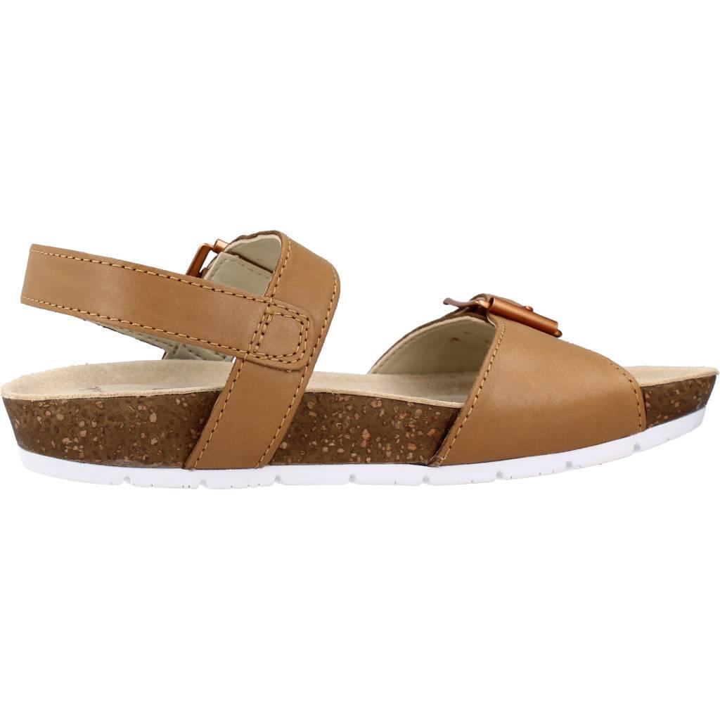 Sandali Clarks Modello River Sand K Colore Cachi 4/5