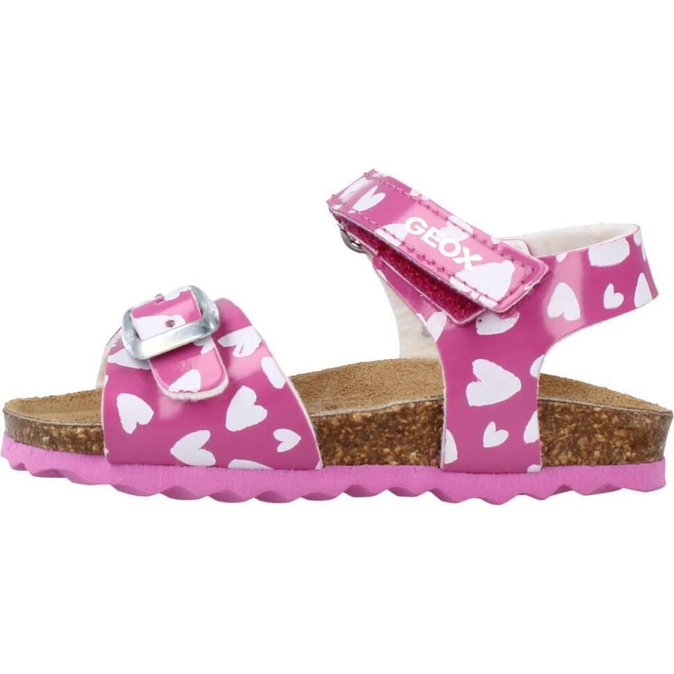 Sandały GEOX B SANDAL CHALKI GIRL Czerwony