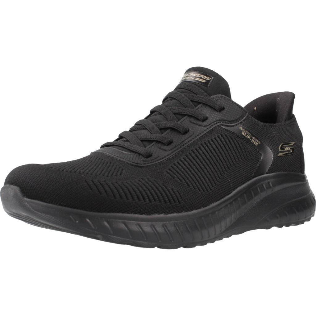 Sneakers Skechers Bobs Squad Chaos - C, Black, Women
