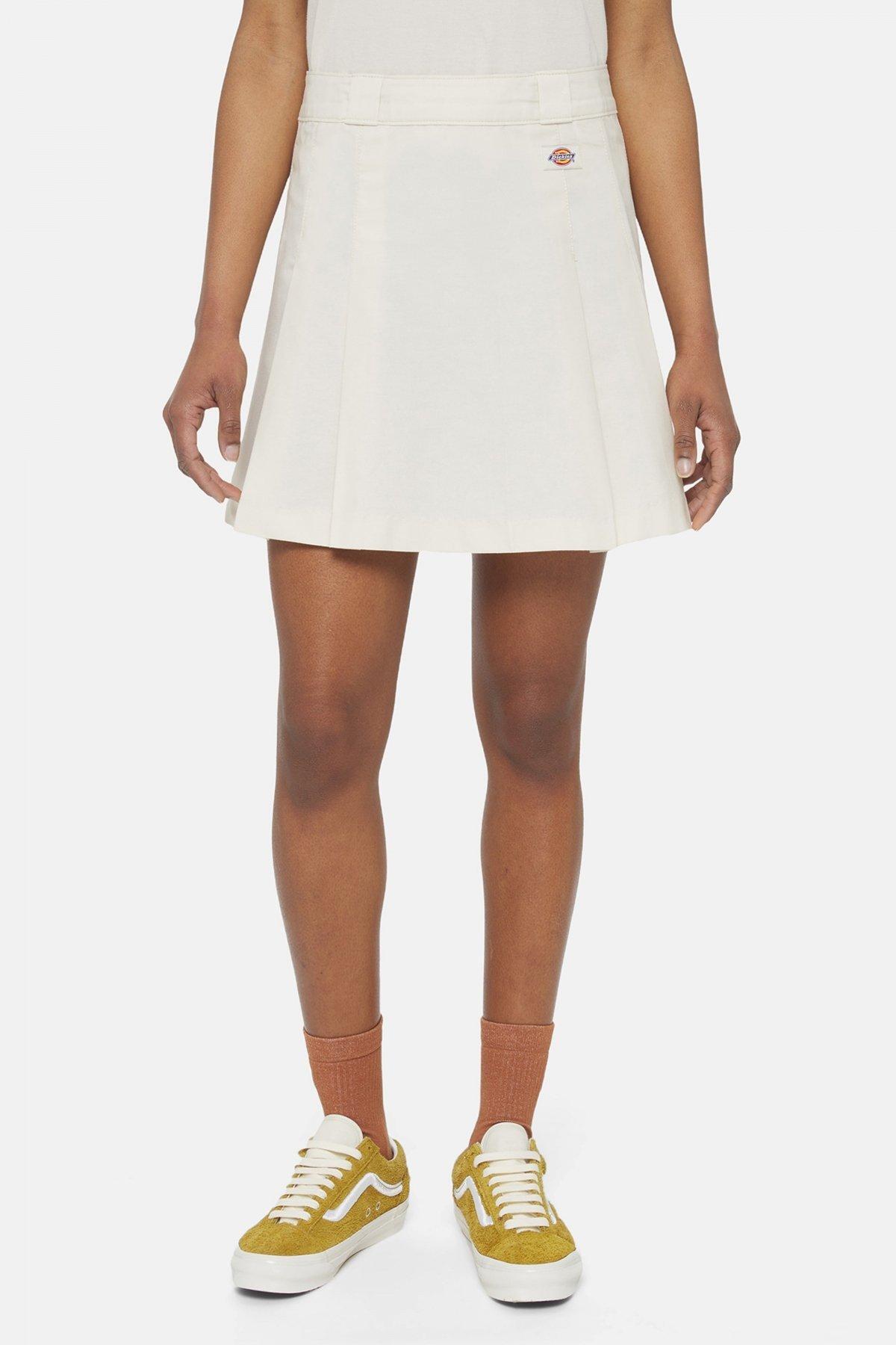 Calças Dickies Modelo Elizaville Skirt W Cor Beis 5/5