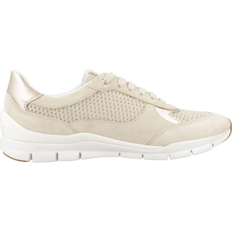 Pantofi Sport Geox Model D Sukie Culoare Maro Deschis