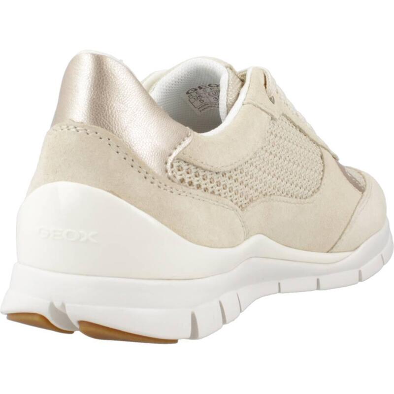 Pantofi Sport Geox Model D Sukie Culoare Maro Deschis