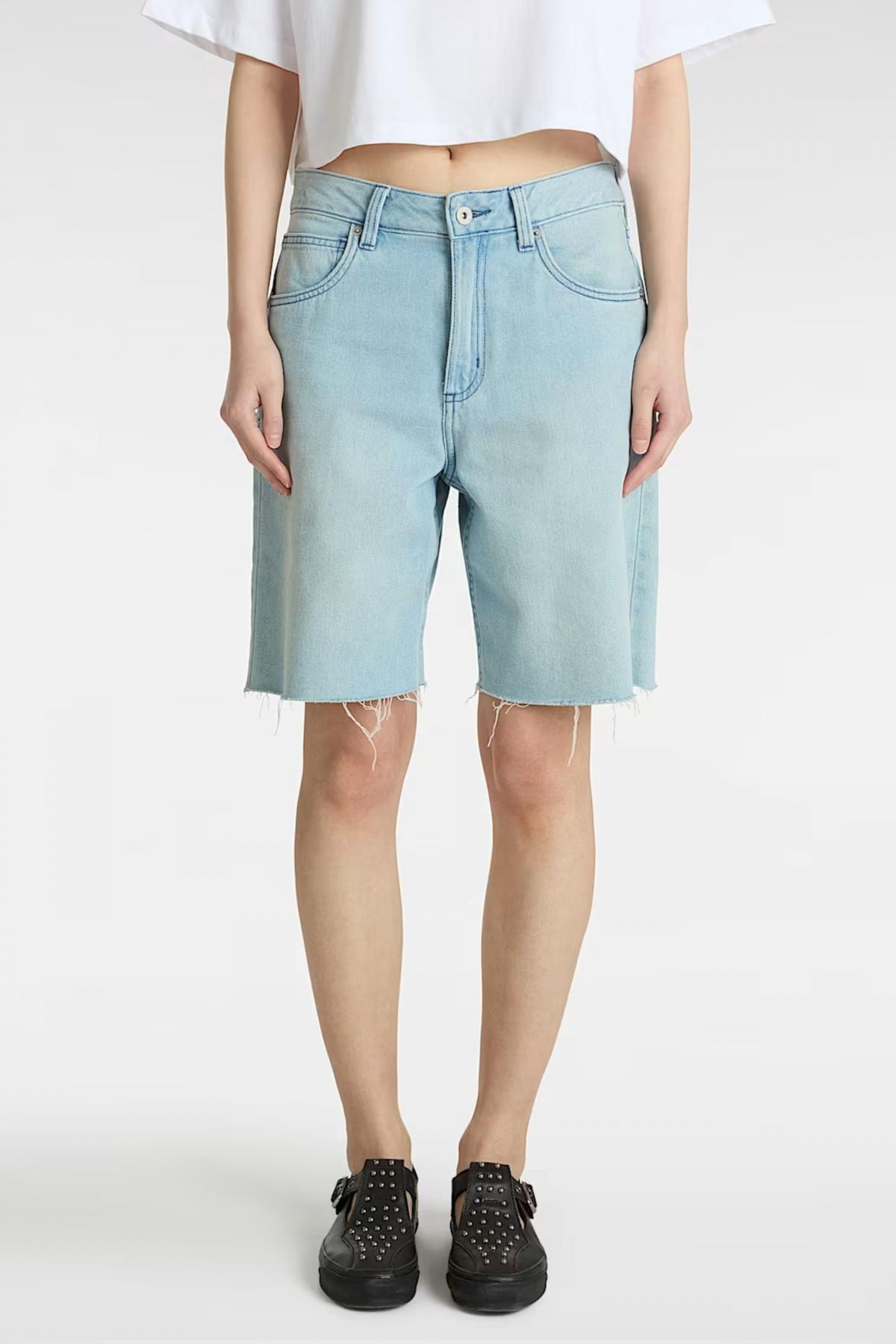 Pantaloni Vans Modello Sirelle Cut-off Jorts Colore Blu 5/5