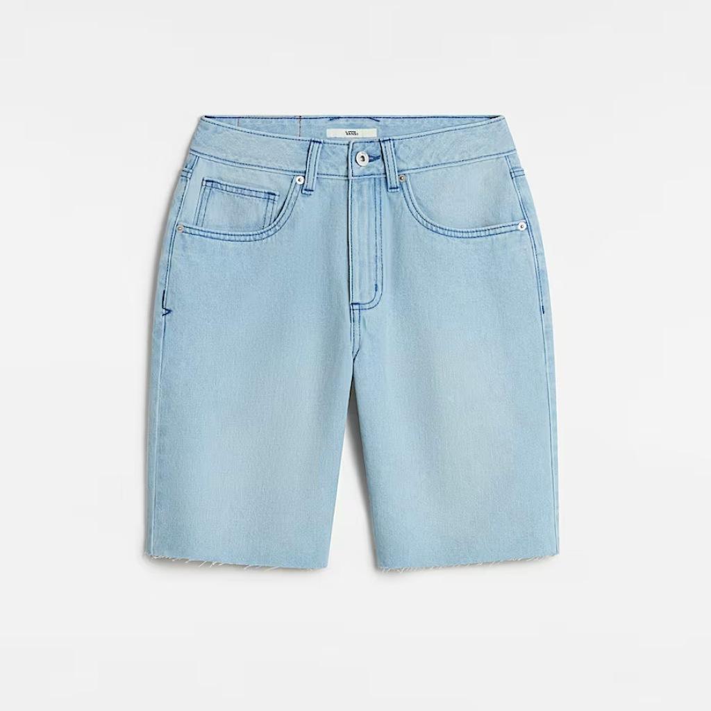 Pantaloni Vans Modello Sirelle Cut-off Jorts Colore Blu 2/5
