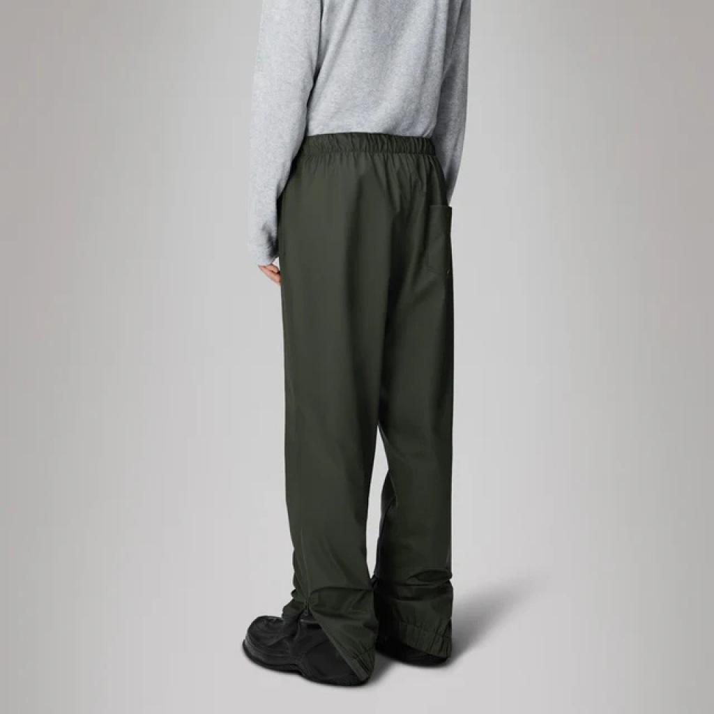 Pantalons Rains Modèle Rain Pants Regular W3 Couleur Vert 3/7