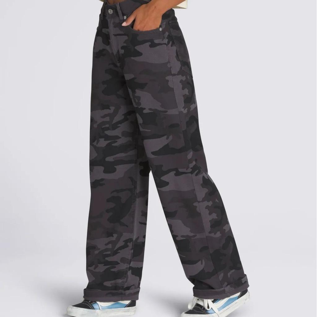 Hosen Vans Modell Sirelle Printed Puddle Farbe Grau 4/5