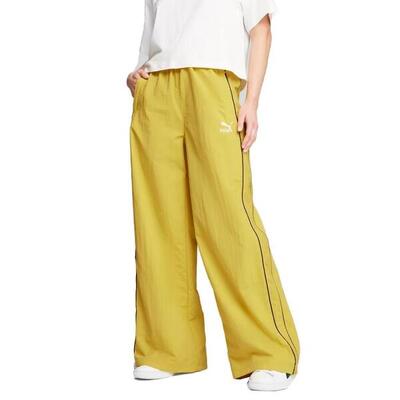Broek puma model t7 track pants kleur geel