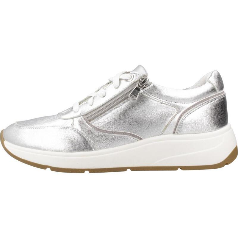 Pantofi Sport Geox Model D Cristael Culoare Argint