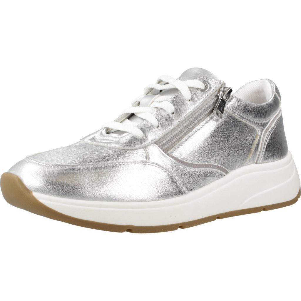 Geox - Baskets Geox Modèle D Cristael Couleur Argent - Baskets - Gris - 39 - Decathlon