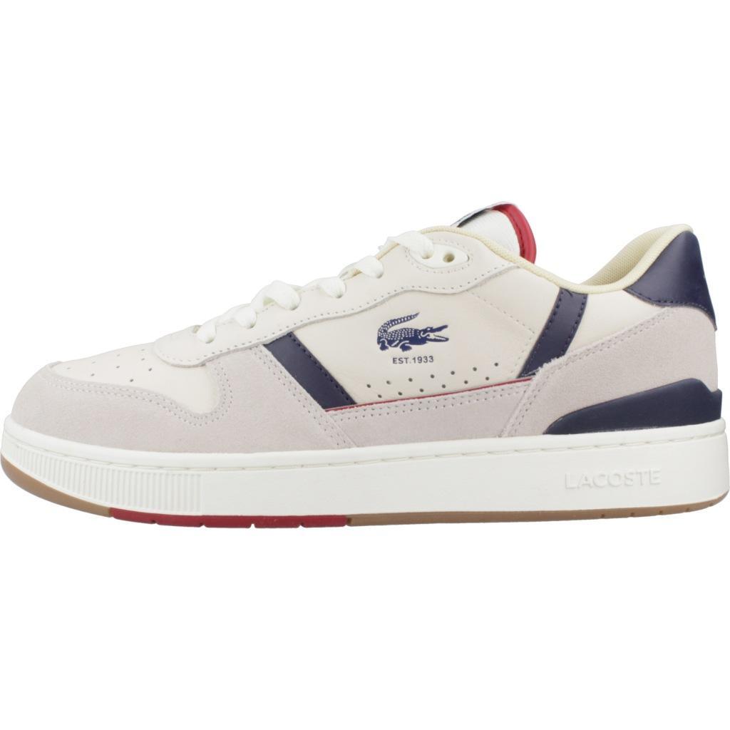 Baskets Lacoste Modèle T-clip Set Couleur Beige 2/6