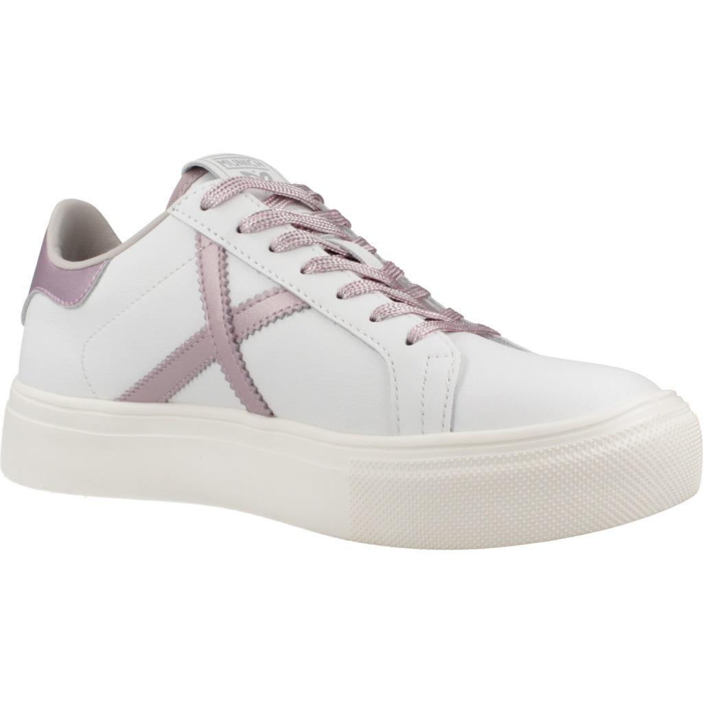 Baskets Munich Modèle Rete Sky Couleur Blanc 5/5