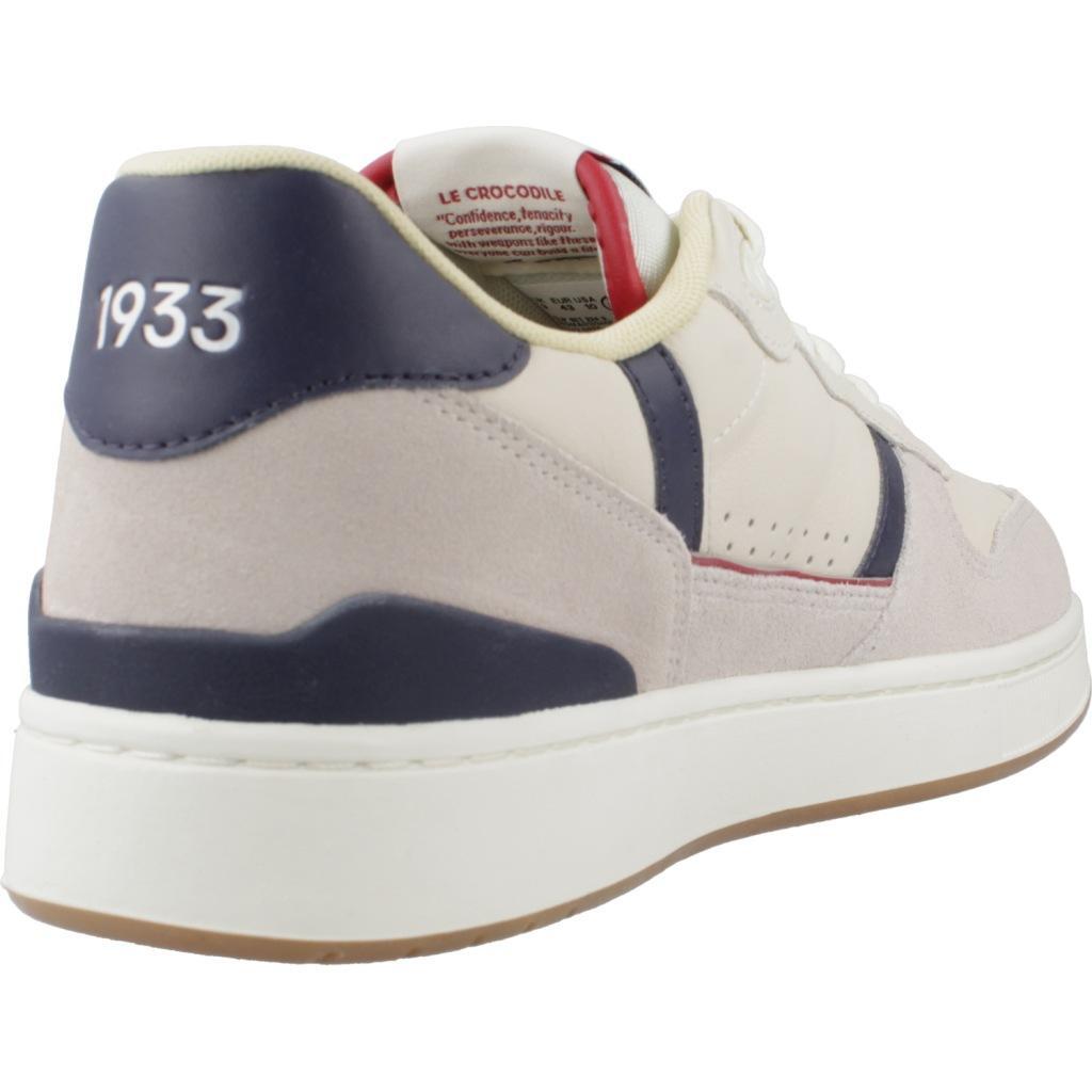 Baskets Lacoste Modèle T-clip Set Couleur Beige 3/6