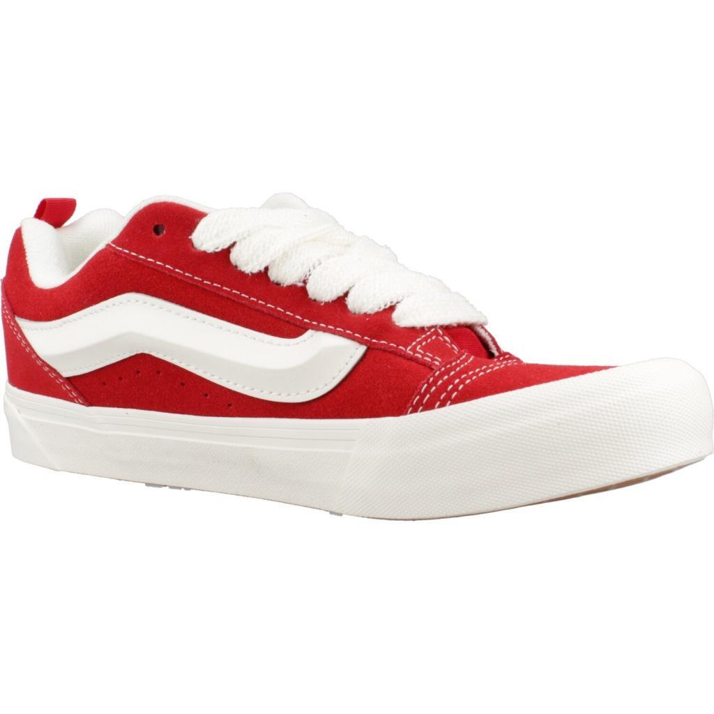 Sneakers Vans Modell Knu Skool Farbe Rot 5/5