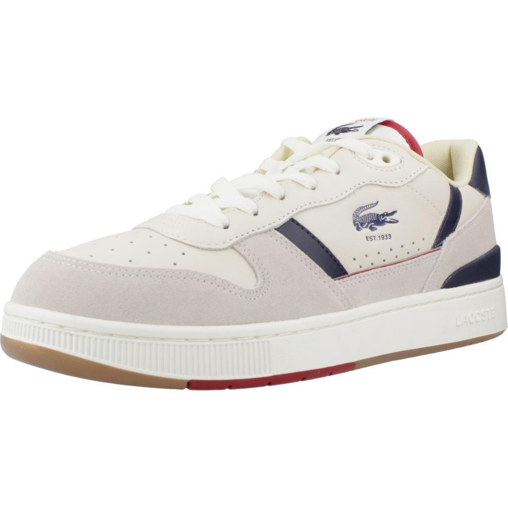 Baskets Lacoste Modèle T-clip Set Couleur Beige 1/6
