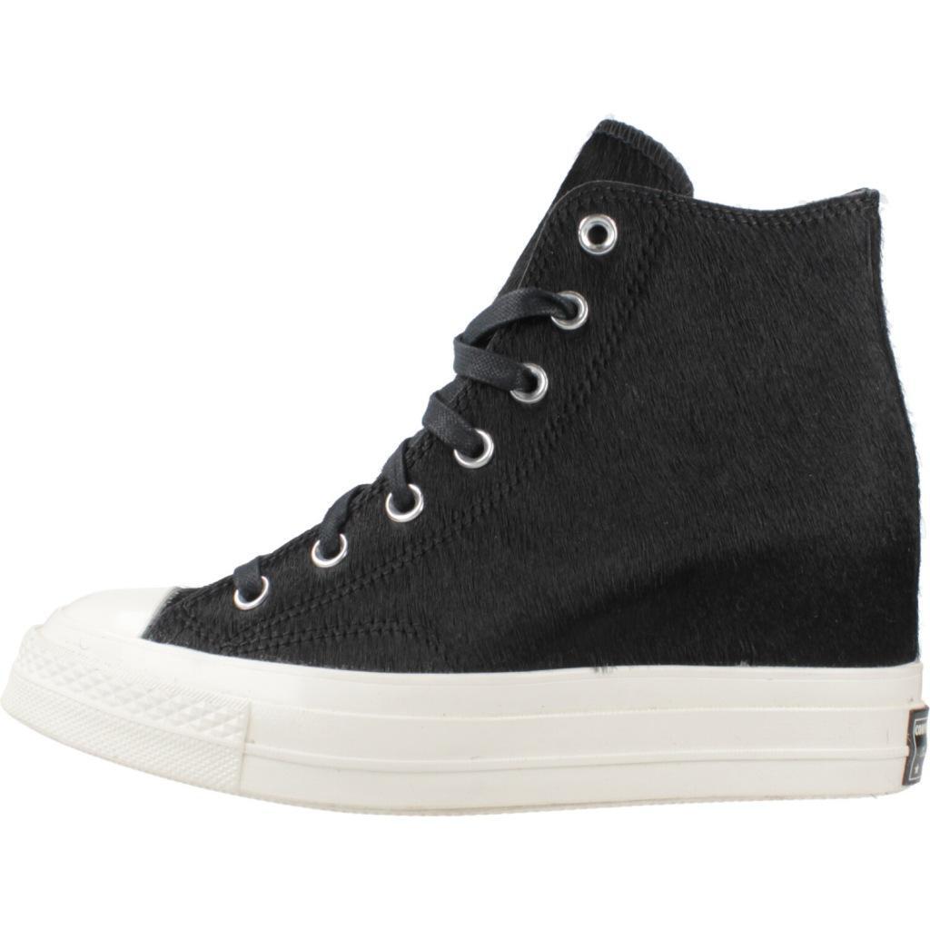 Baskets Converse Modèle Chuck Taylor All Star 70 Wedge Couleur Noir 2/5
