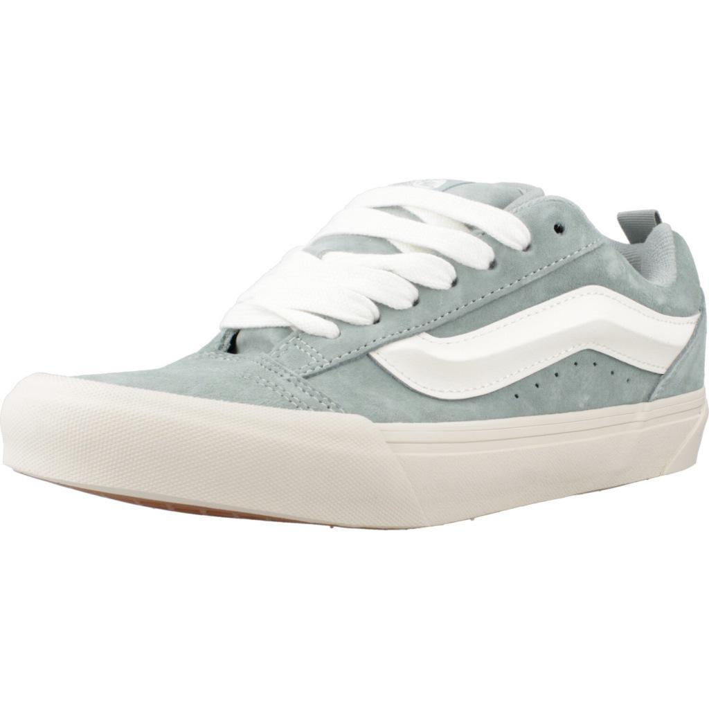 Baskets Vans Modèle Knu Skool Pig Suede Couleur Vert 1/5