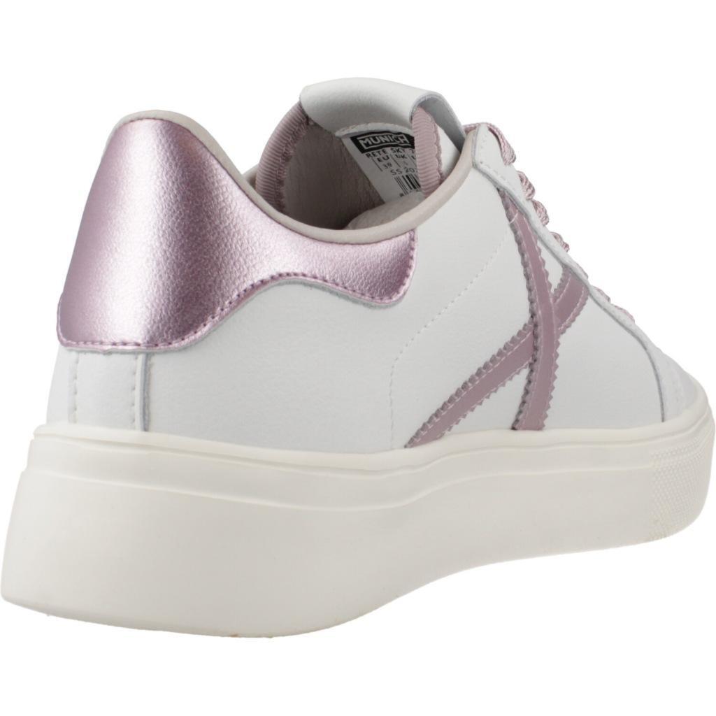 Baskets Munich Modèle Rete Sky Couleur Blanc 3/5