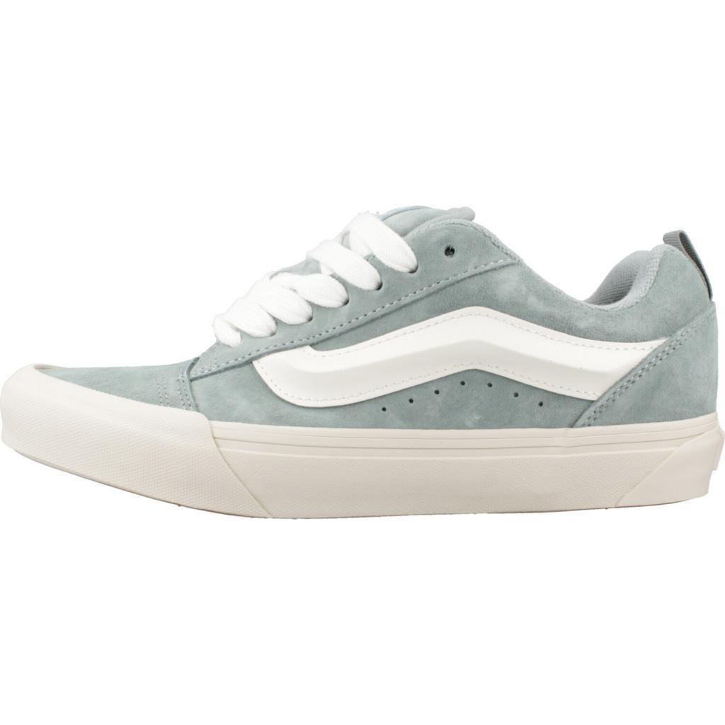 Baskets Vans Modèle Knu Skool Pig Suede Couleur Vert 2/5