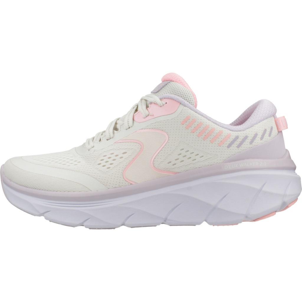 Baskets Skechers D'lux Walker 2.0-act, Blanc, Femmes 2/5