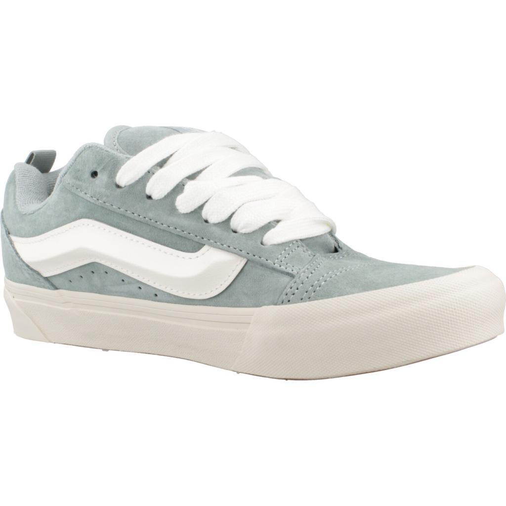 Baskets Vans Modèle Knu Skool Pig Suede Couleur Vert 5/5