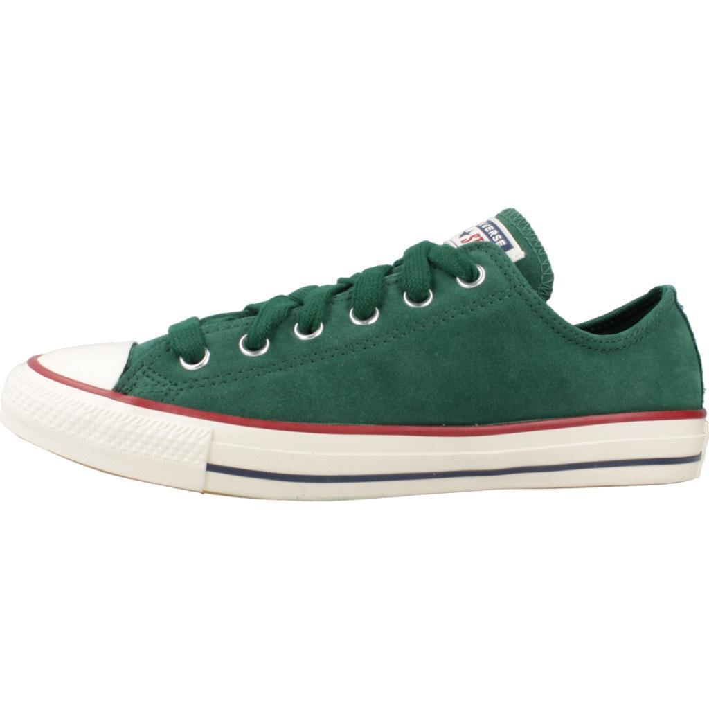 Baskets Converse Modèle Chuck Taylor All Star Suede Couleur Vert 2/6