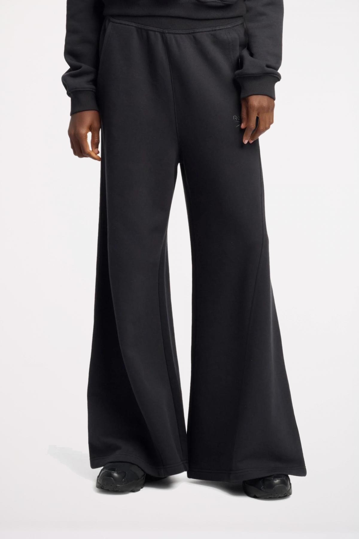 Calças Reebok Modelo Icon Elements Ft Pant Cor Preto 5/5