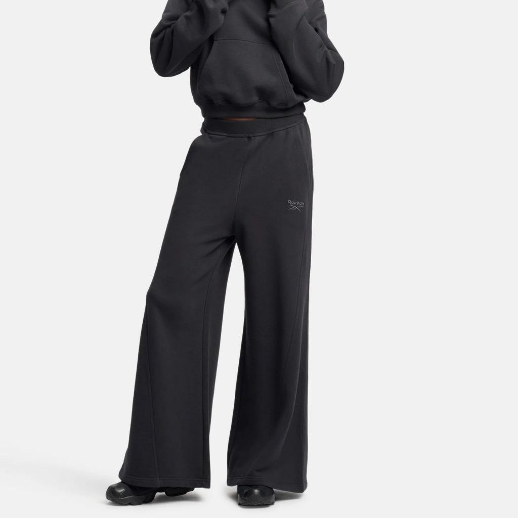 Calças Reebok Modelo Icon Elements Ft Pant Cor Preto 4/5