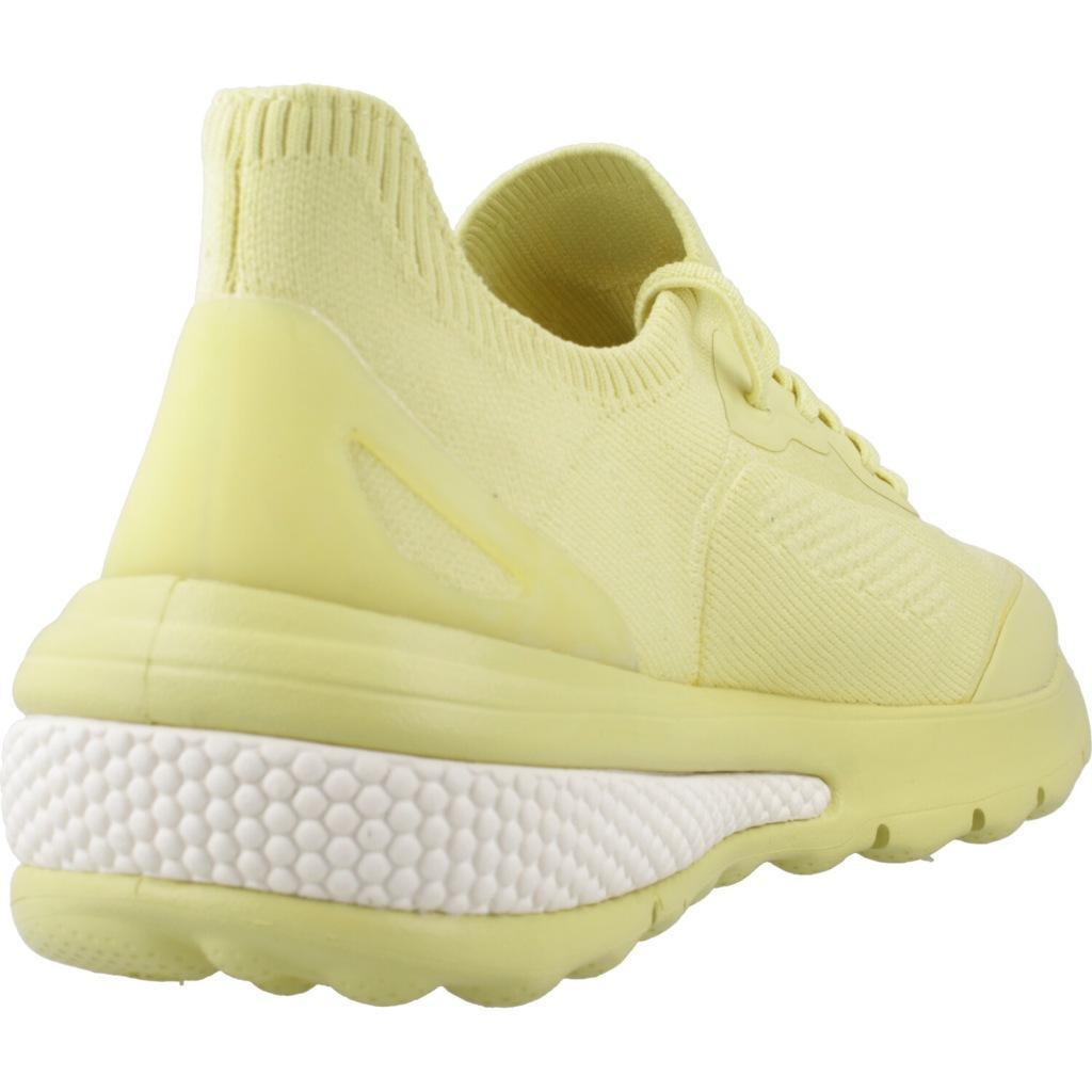Baskets Geox Modèle D Spherica Actif Couleur Jaune 3/5