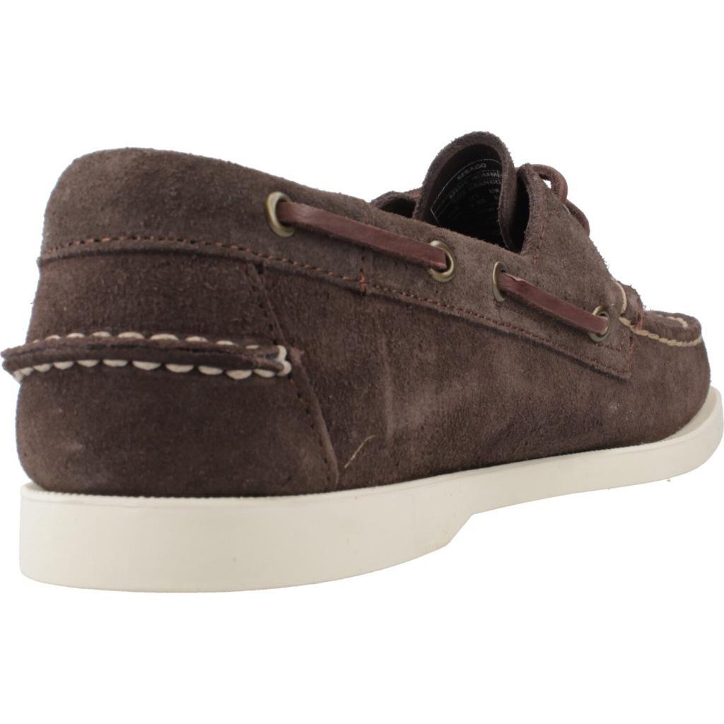 Baskets Sebago Modèle Docksides Portland Flesh Couleur Marron 3/5
