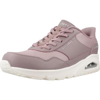 Sneakers skechers model uno kleur roze
