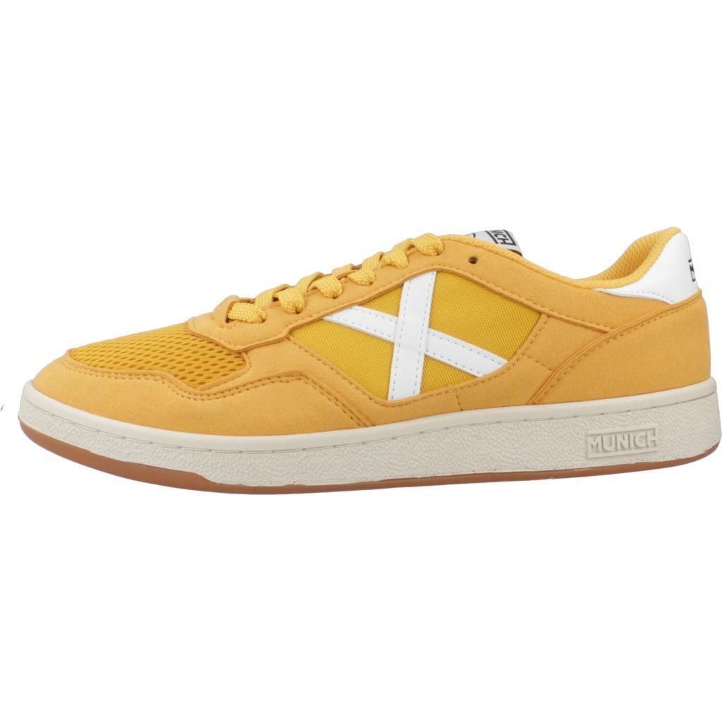 Baskets Munich Modèle Arrow Couleur Jaune 2/5