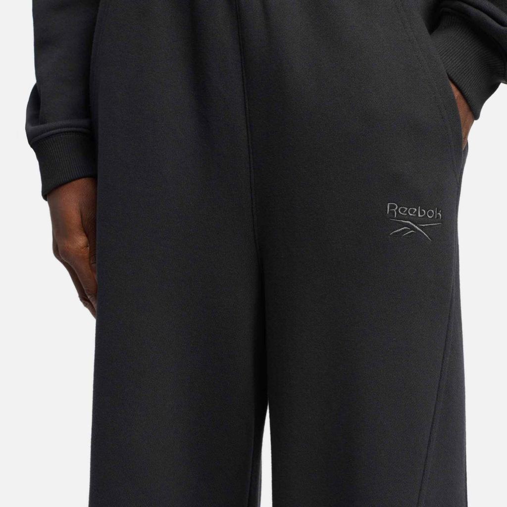Calças Reebok Modelo Icon Elements Ft Pant Cor Preto 3/5